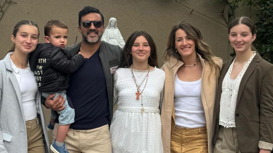 Mica Viciconte, Fabián Cubero, Indiana Cubero, Allegra Cubero, Sienna Cubero