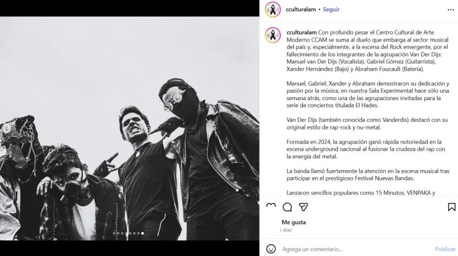 Muerte del grupo Van Der Dijs en los terremotos de Venezuela