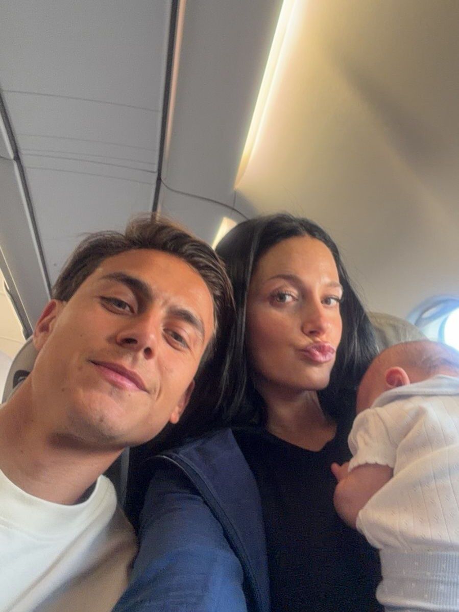 Oriana Sabatini y Paulo Dybala