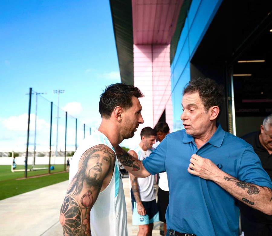 Andrés Calamaro con la Selección Nacional