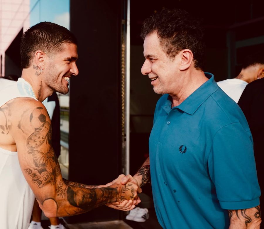 Andrés Calamaro con la Selección Nacional