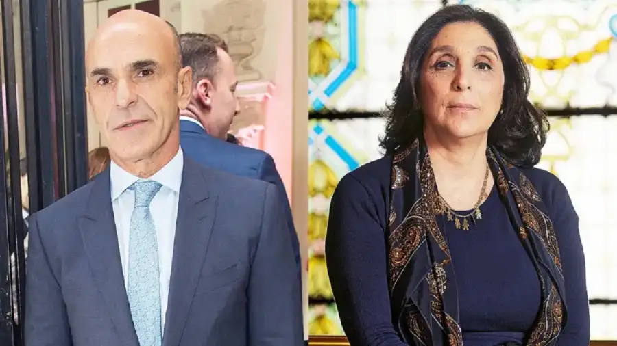 Gustavo Arribas y Silvia Majdalani
