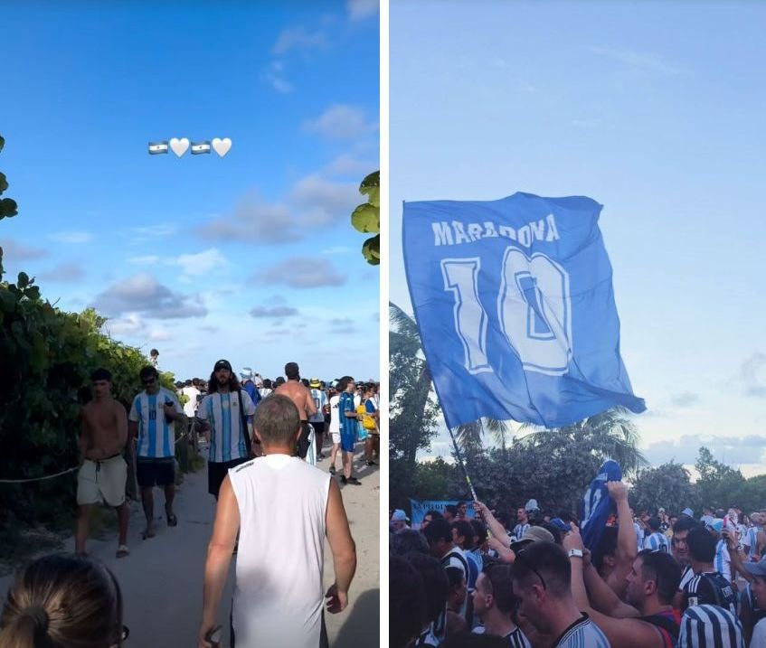 Javier Saviola, Mario Kempes, Maxi Rodríguez, Pablo Zavaleta, Cholo Simeone, Pocho Lavezzi, Leo Rodríguez, Javier Pastore, Esteban Cambiasso, Juan Pablo Sorin