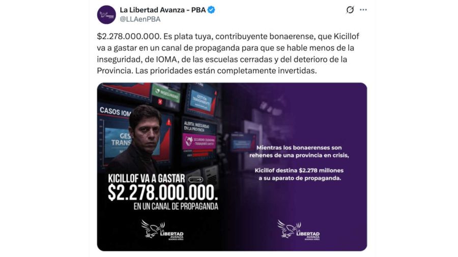 La Libertad Avanza PBA 03072026