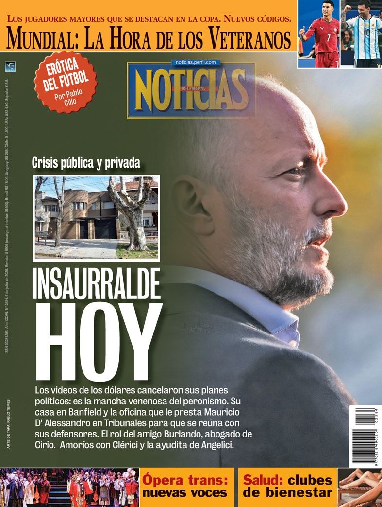 La tapa de NOTICIAS