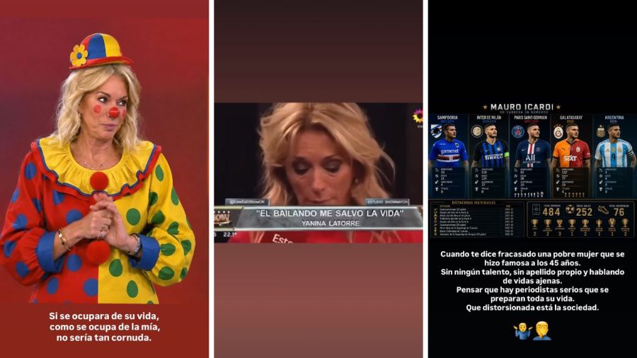 Los posteos de Mauro Icardi contra Yanina Latorre