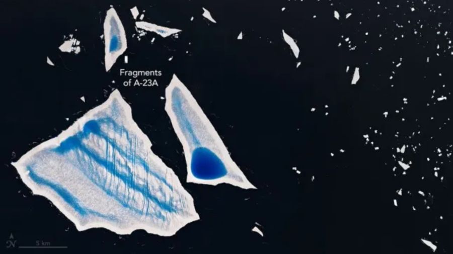 Se derritió el iceberg más grande del mundo