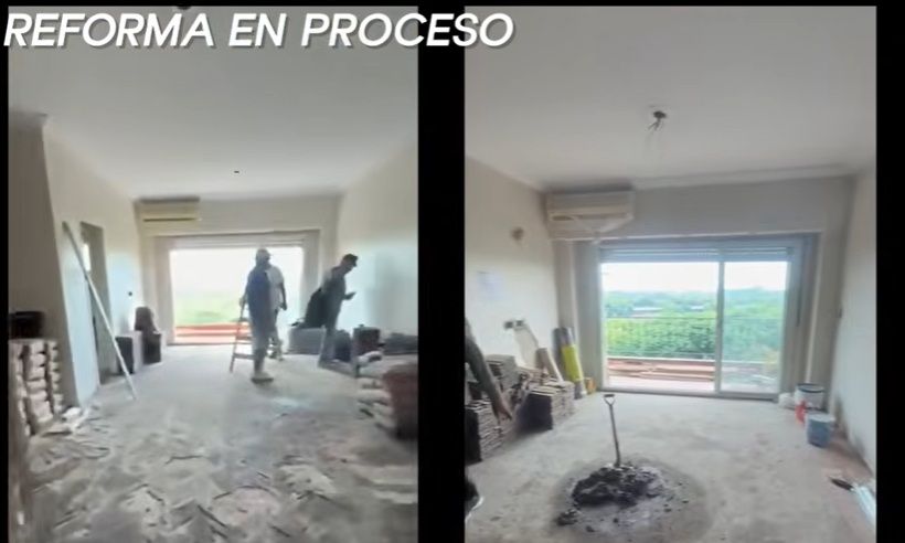 Antes y después de la casa de Ángel de Brito