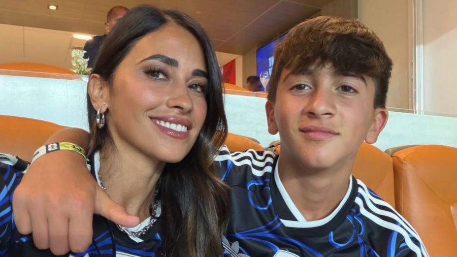Antonela Roccuzzo en Argentina contra Cabo Verde