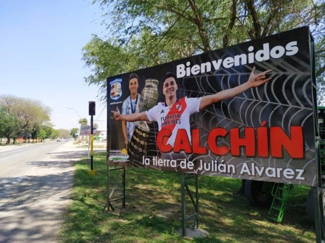 Calchín, el pueblo donde nació Julián Álvarez