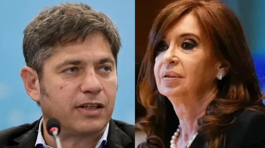 Kicillof y Cristina Kirchner