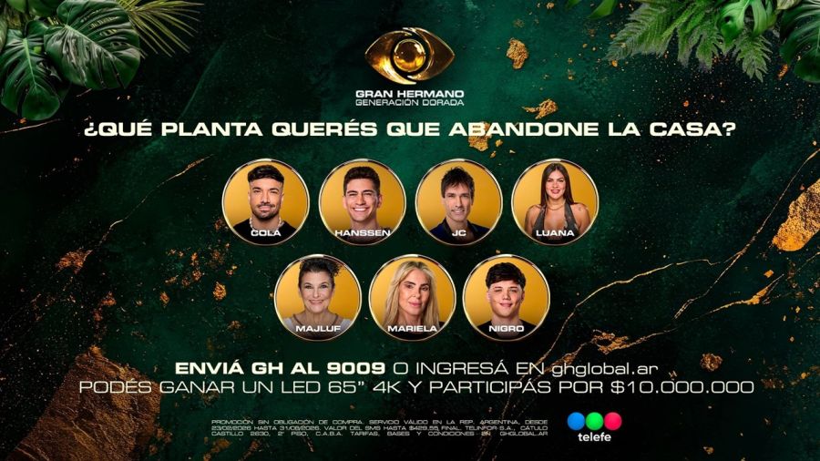 Los nominados de Gran Hermano Generación Dorada para la gala del lunes 6 de julio