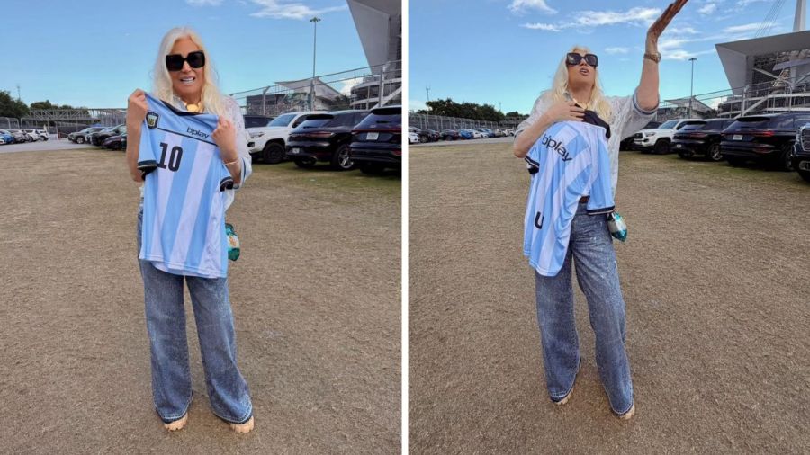 Susana Giménez en Argentina contra Cabo Verde