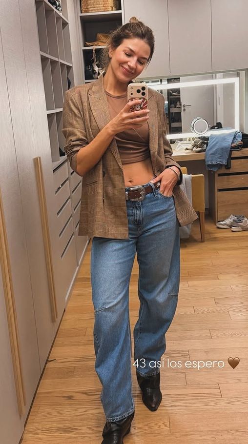 El look de Marcela Kloosterboer para recibir sus 43 años