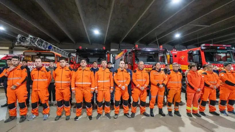 Bomberos cordobeses en Venezuela