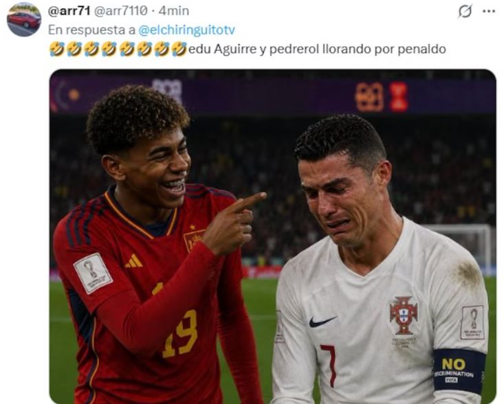 Cristiano Ronaldo quedó eliminado del Mundial 2026