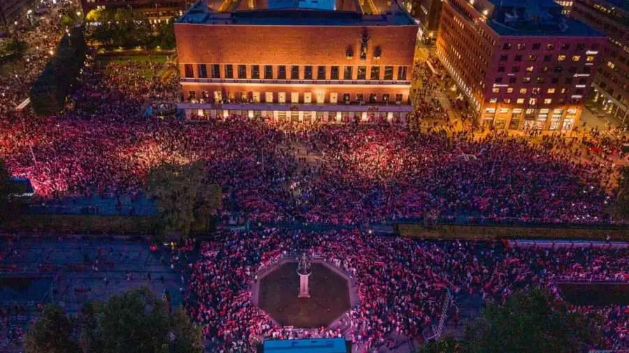 Festejos en Oslo