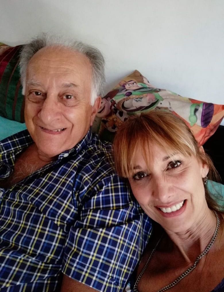 Karin Cohen por la muerte de su papá