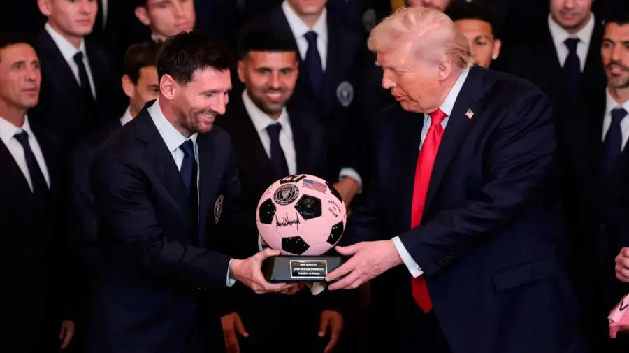 Lionel Messi y Donald Trump 06072026