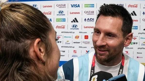 Lionel Messi y Sofi Martínez