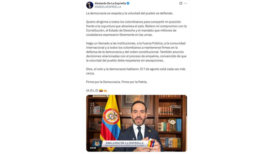 Abelardo de la Espriella y Gustavo Petro 07072026