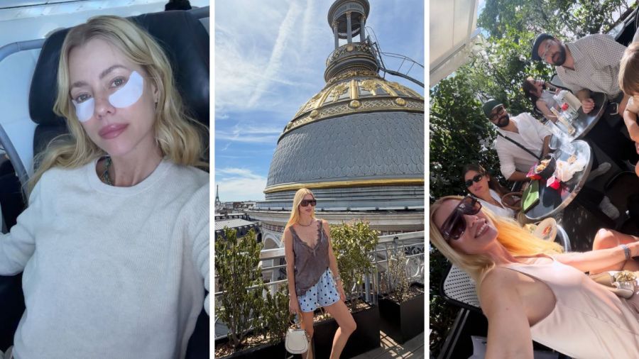 El viaje de Nicole Neumann a París