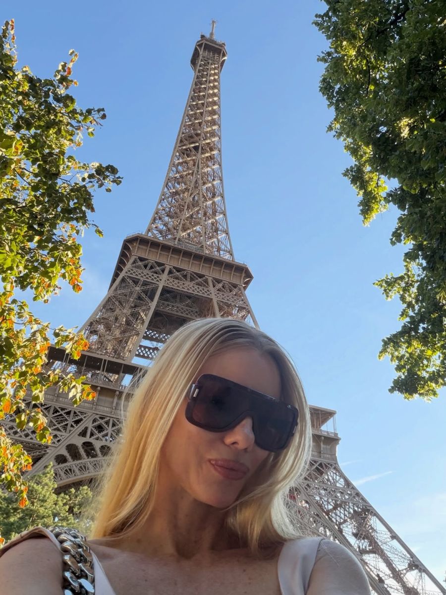 El viaje de Nicole Neumann a París