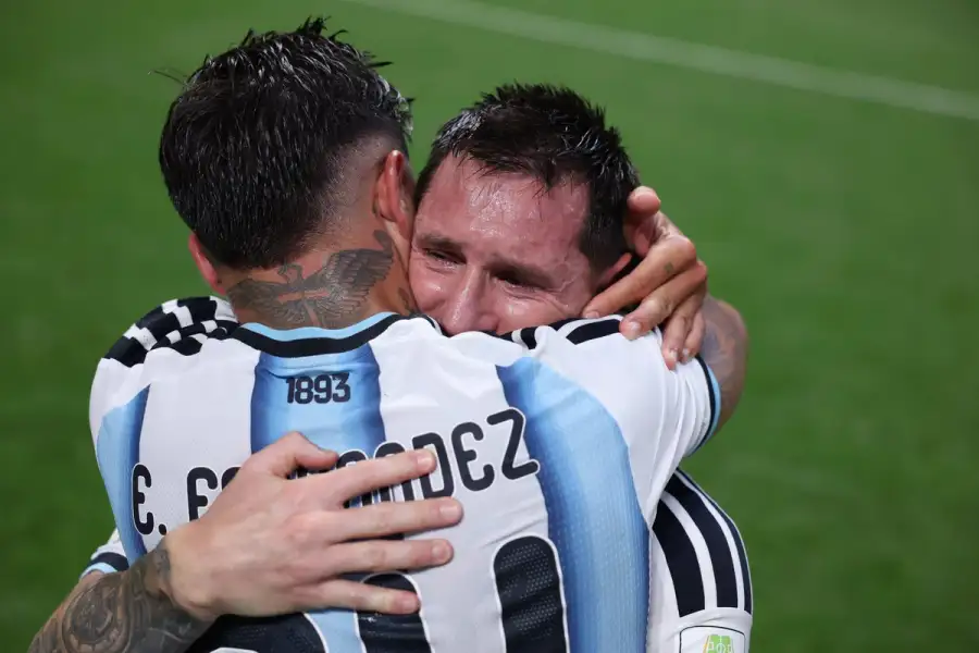 Fernández y Messi