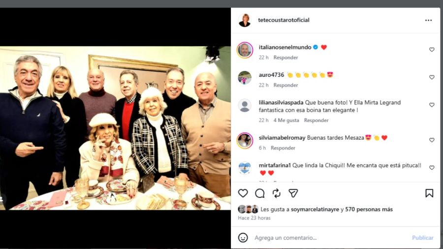 Mirtha Legrand new look