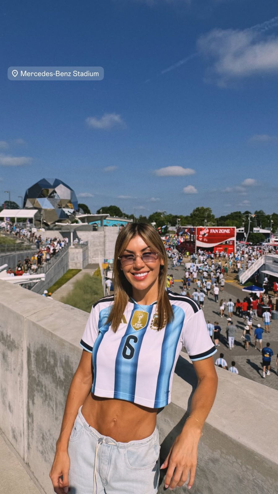 Muriel López Benítez, Antonella Roccuzzo, María Sol Messi