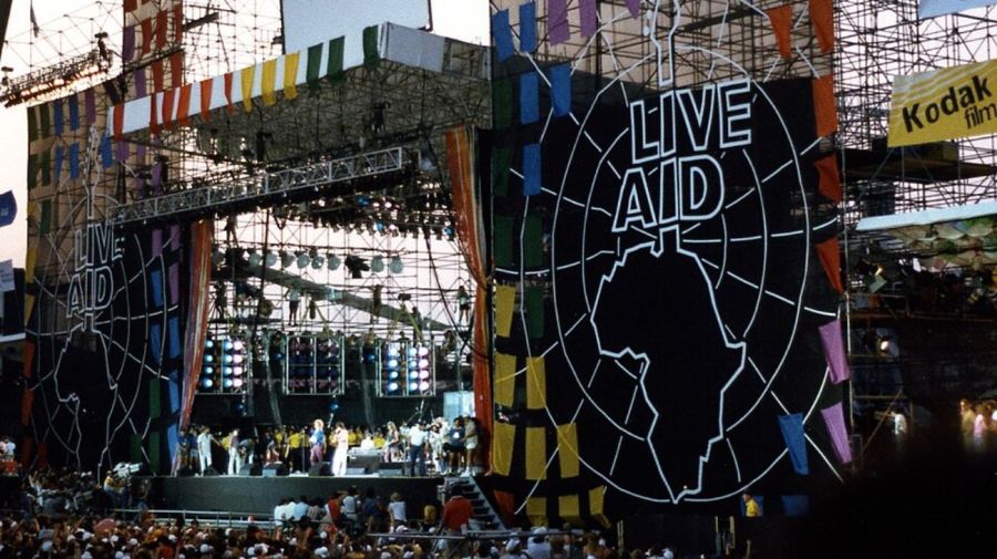 rock Live Aid en 1985