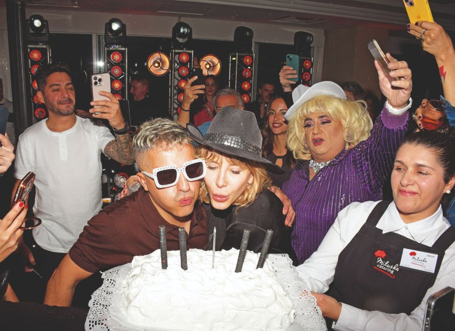 Así fue el cumpleaños de Ángel de Brito