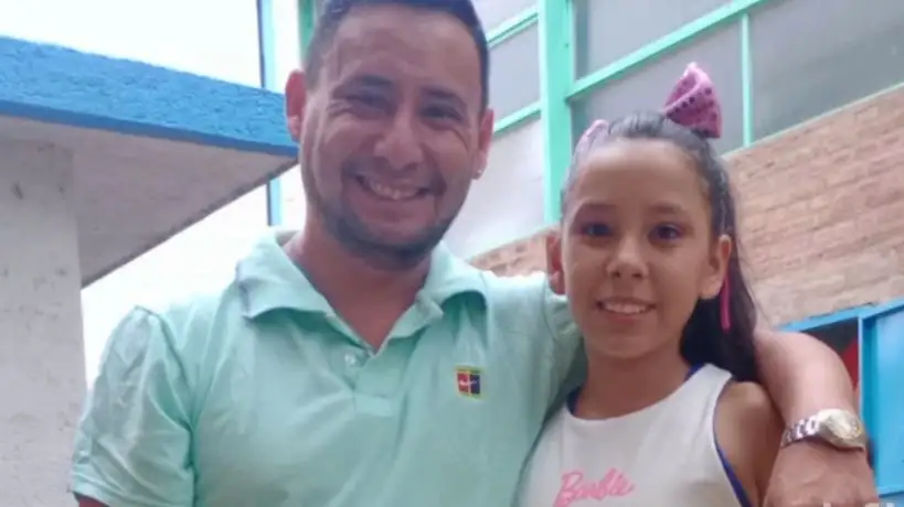 Gabriel Vega junto con Agostina Vega