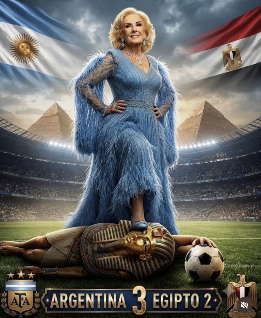 Los memes virales de Mirtha Legrand tras el triunfo de Argentina ante Egipto en el Mundial 2026