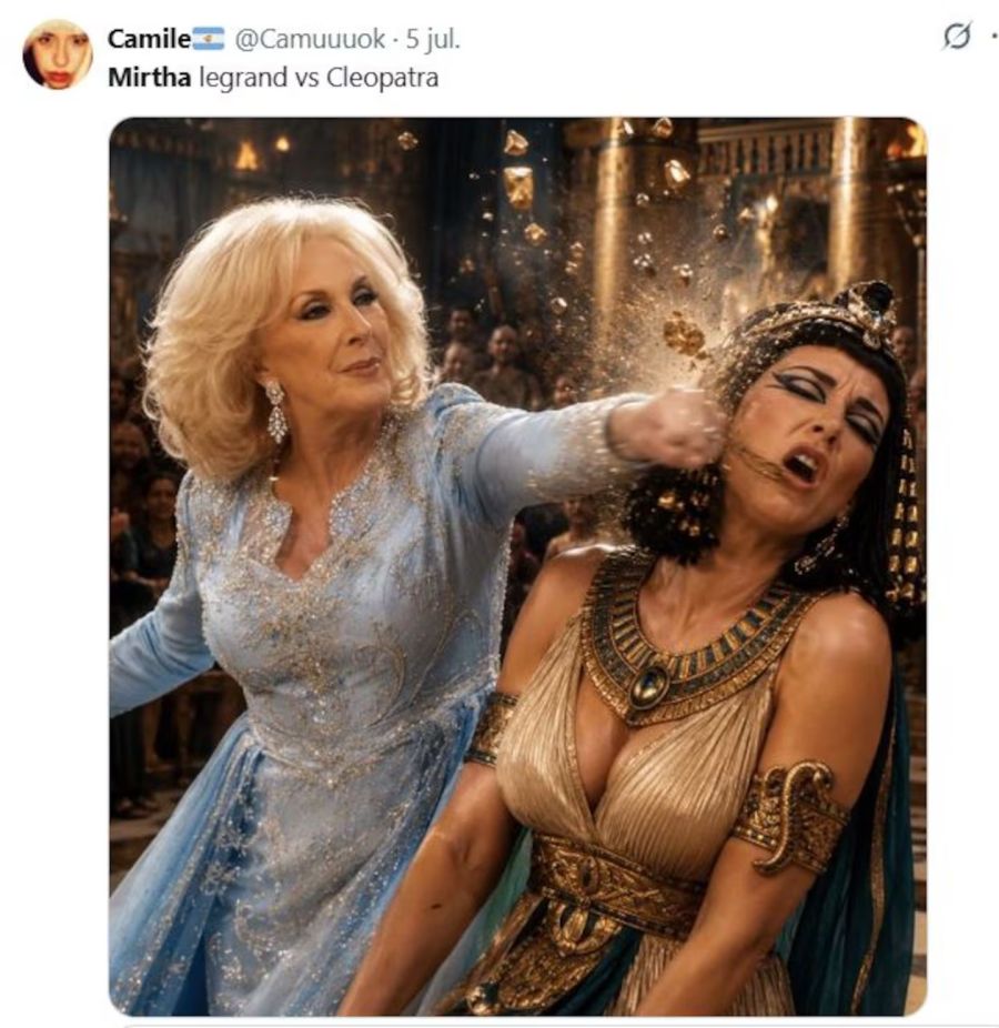 Los memes virales de Mirtha Legrand tras el triunfo de Argentina ante Egipto en el Mundial 2026