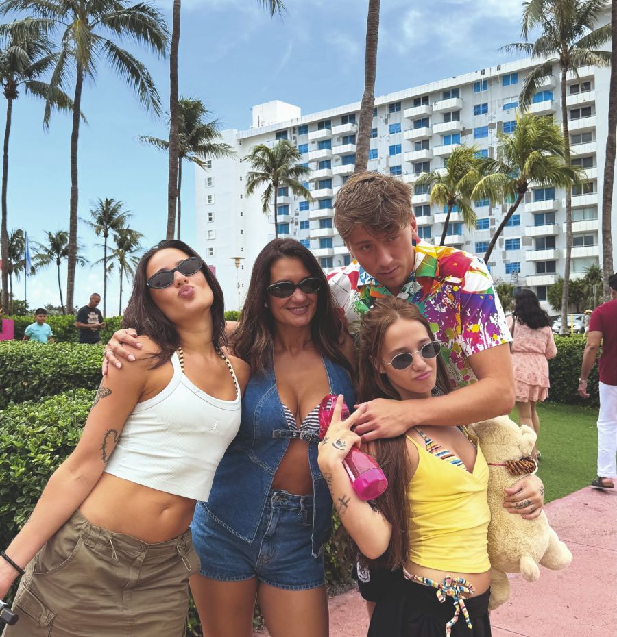 Momi Giardina y Juli Castro en Miami