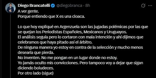Posteos Diego Brancatelli