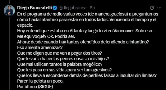 Posteos Diego Brancatelli
