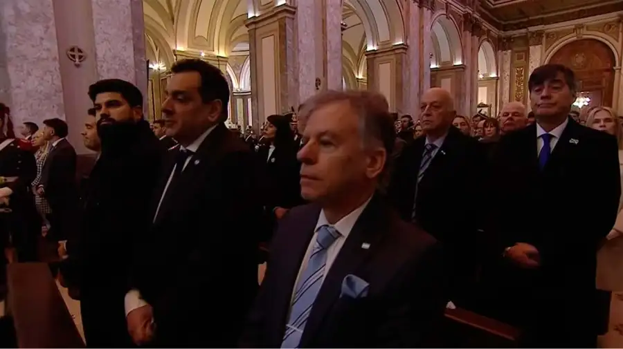 El Presidente Milei participa del Tedeum en la Catedral de Buenos Aires por el 9 de Julio