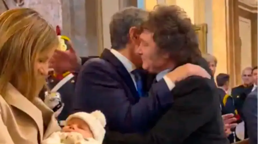 El saludo de Javier Milei a Jorge Macri 09072026