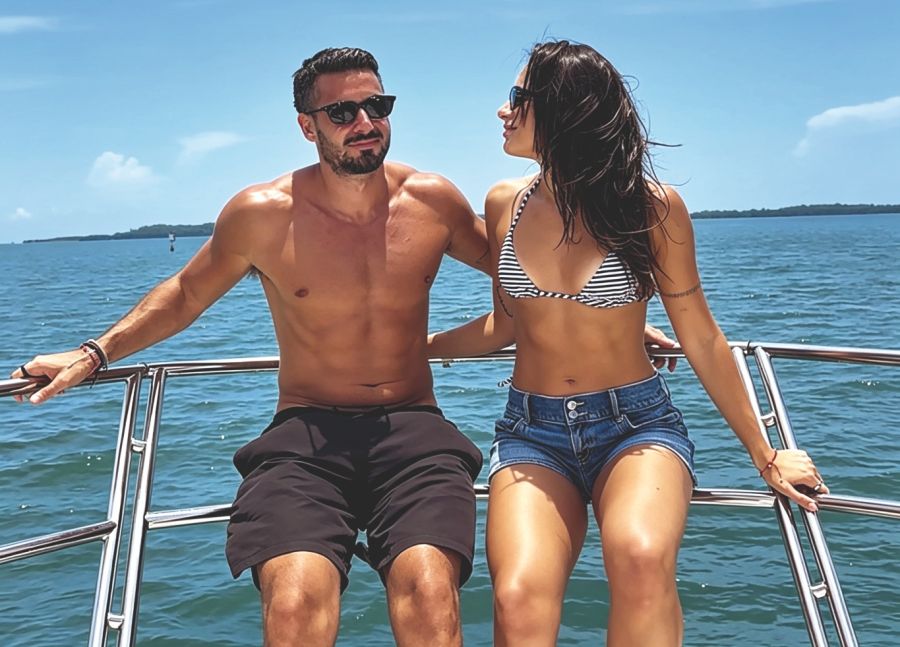 Nico Occhiato y Flor Jazmín Peña