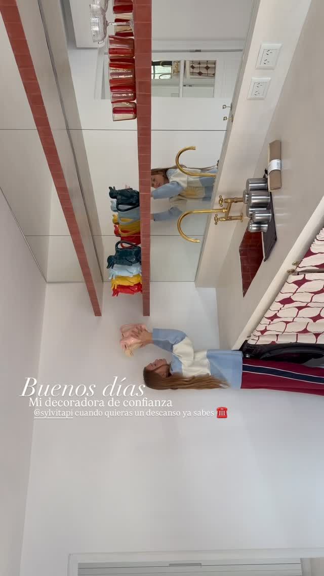 Zaira Nara mostró que su hija Malaika decoró su cocina