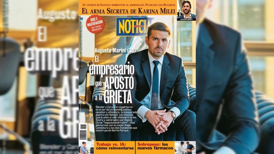 Augusto Marini, el empresario que apostó a la grieta