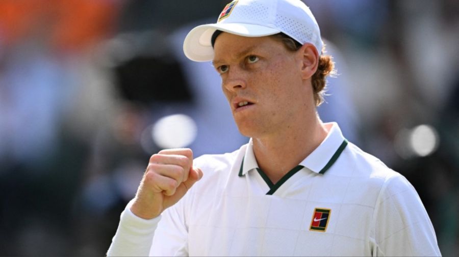 Jannick Sinner en Wimbledon 2026