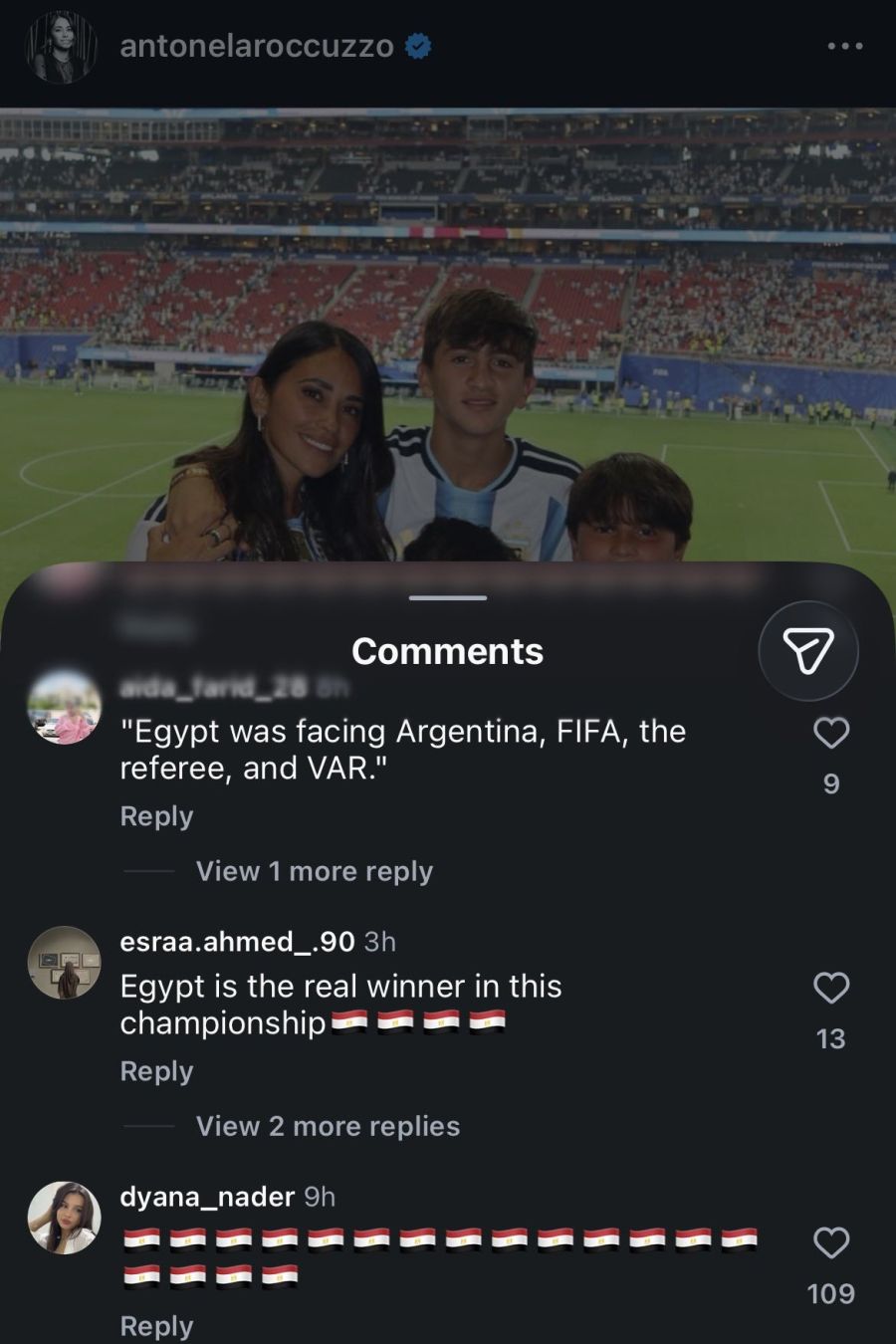 Mensajes contra Antonela Roccuzzo