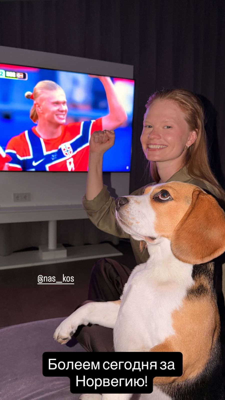 Anastasia Kostromitina, la modelo rusa que se viralizó por su increíble parecido a Erling Haaland