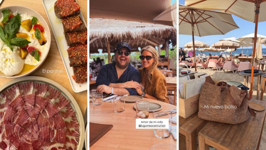 Las vacaciones de Darío Barassi y su familia en Ibiza