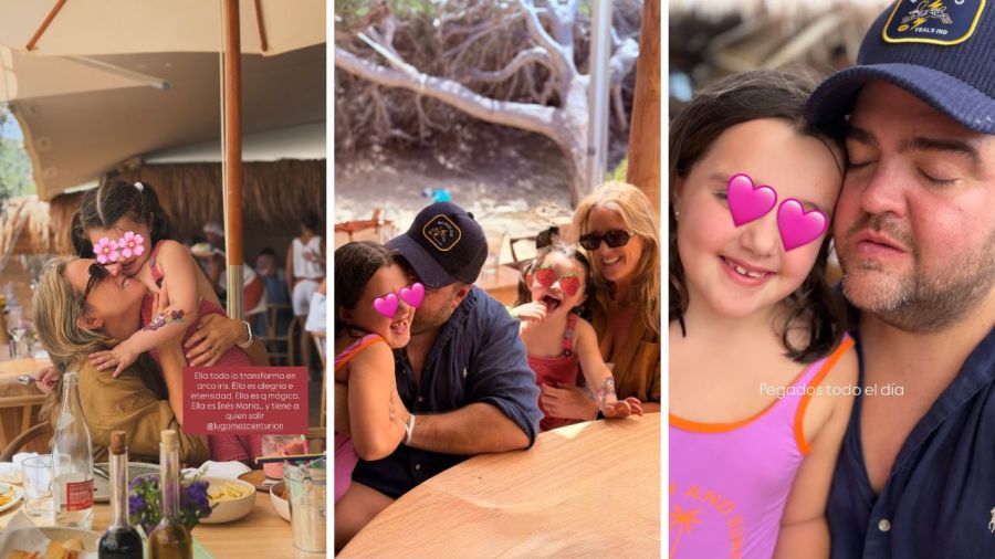 Las vacaciones de Darío Barassi y su familia en Ibiza