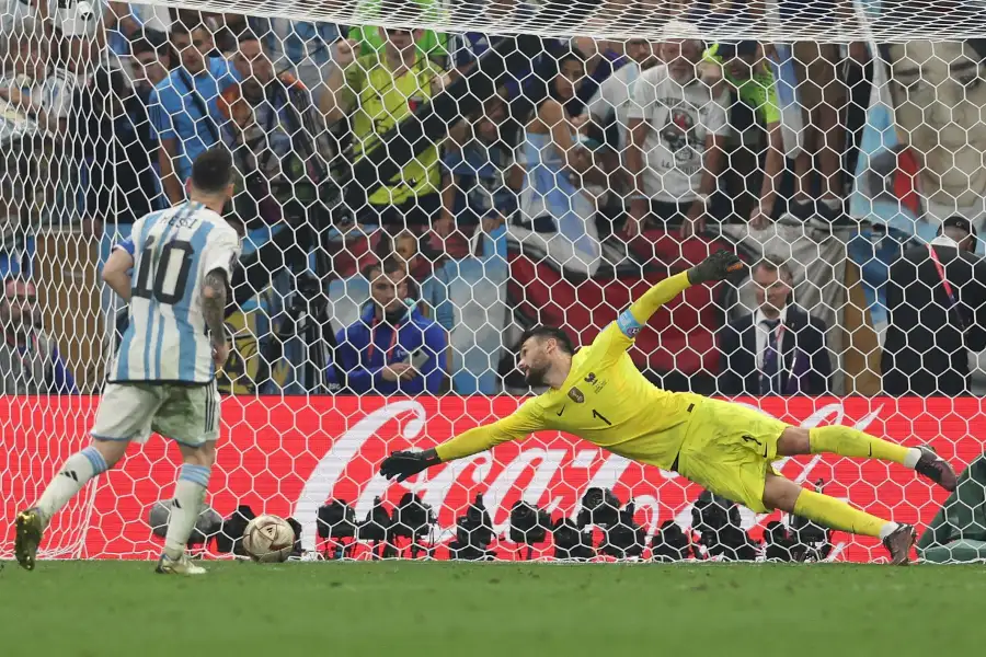 Messi y penal