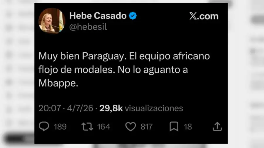 Twitt Hebe Casado
